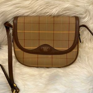 Authentic Burberry Check Crossbody Bag